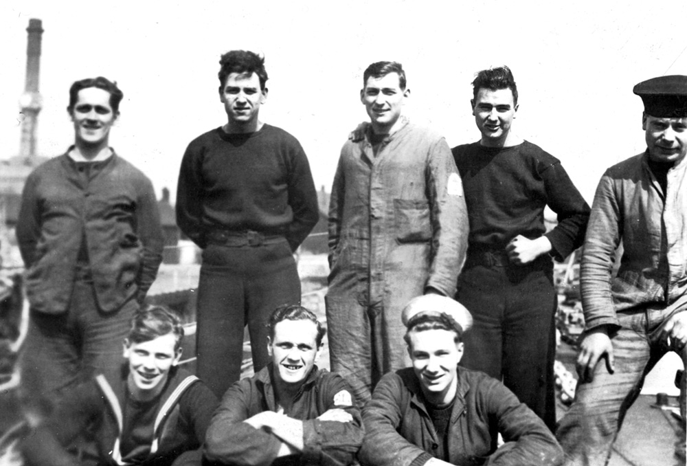 Asdic Team on HMS Vimiera