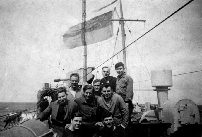 HMS Walker in Srctic waters