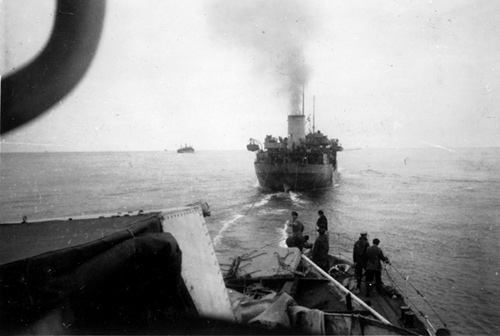 Oikling astern