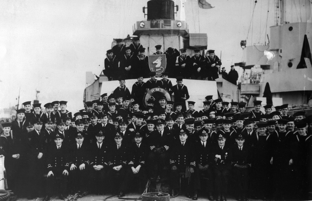 Ship's company of HNMS Worcester