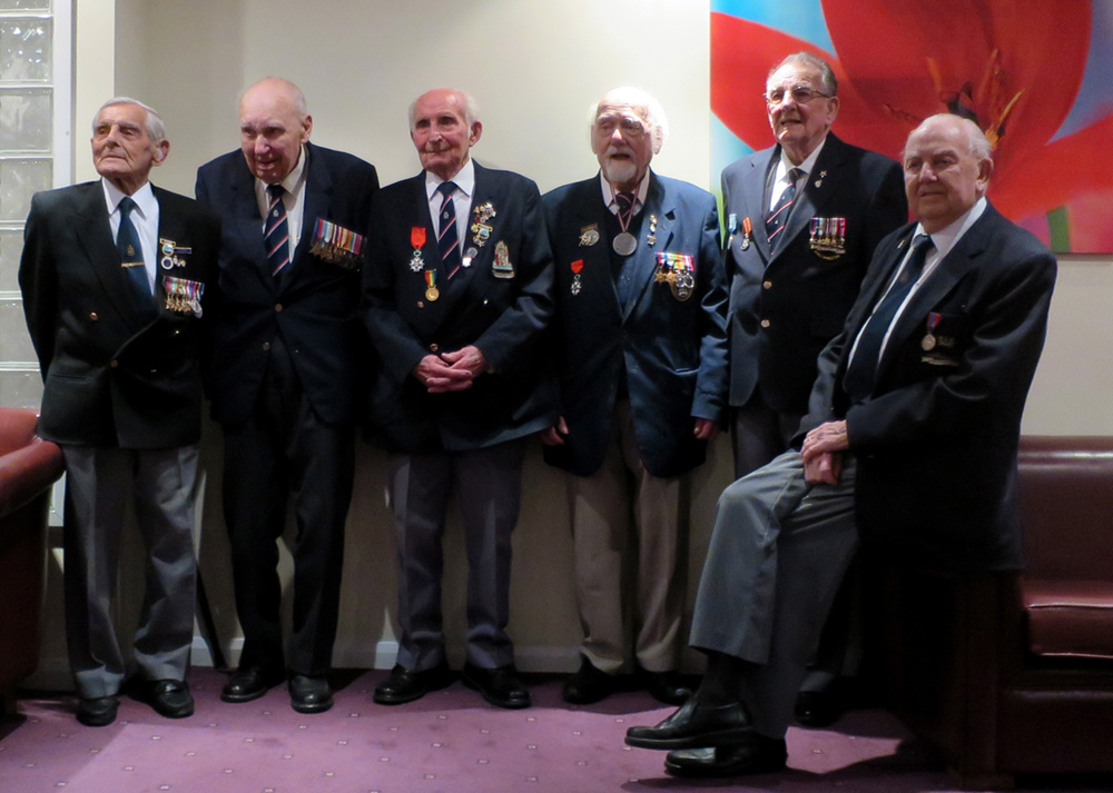 The veterans who met at St Ives near Cambridge in 2016